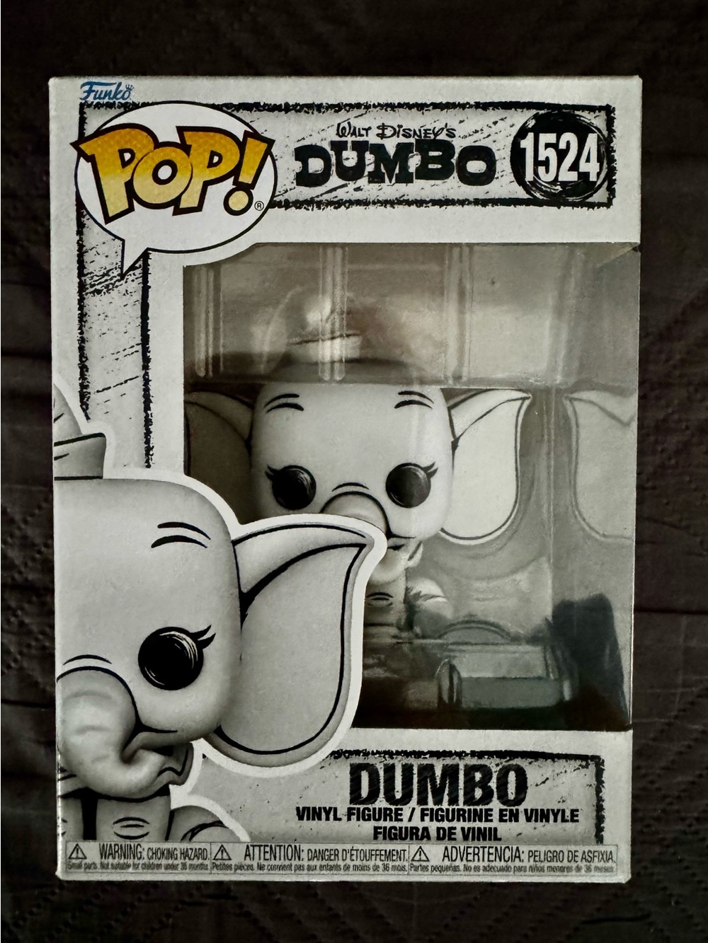 Funko Pop! Dumbo Vinyl Figure (White) - Disney 1524